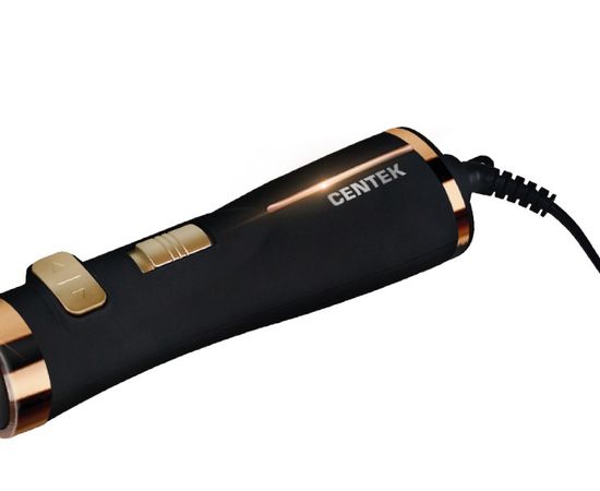  Фен-щетка Centek CT-2061 черно-золотая 