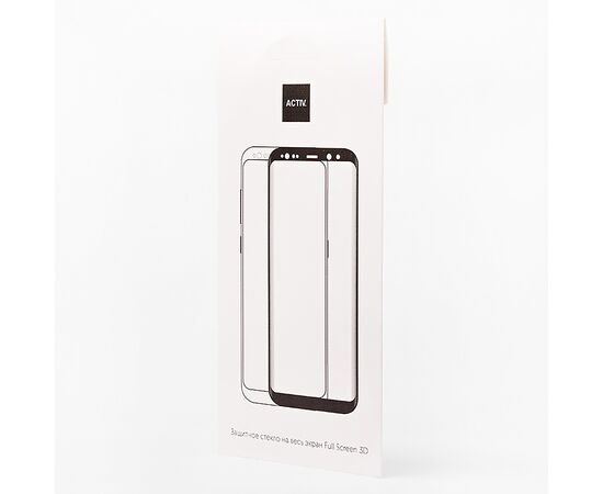  Защитное стекло Full Screen Activ Clean Line 3D для "Huawei P40 Lite/Nova 6 SE" (black)(116760) 