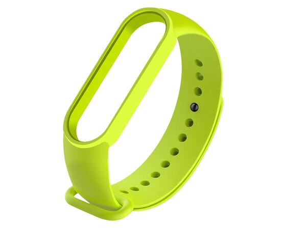  Ремешок - WB13 для "Xiaomi Mi Band 5/Mi Band 6" силикон (green) (117536) 