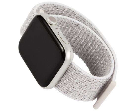  Ремешок нейлоновый MB для Apple watch – 42-44 mm (S3/S4/S5 SE/S6), белый 