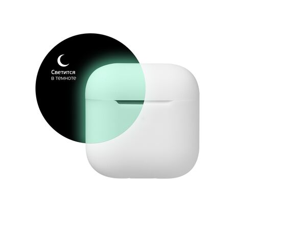  Беспроводные наушники с микрофоном Air Neo, TWS, BT 5.1, 300 мАч, QI, IPX4, белый, Deppa, 44169 