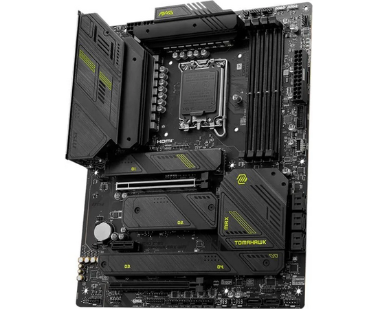  MB s1700 MSI Mag Z790 Tomahawk Max Wifi, 4*DDR5, 2*PCIEx16, 1*PCIEx1, 4*M.2, 3*TypeC, 4*USB3.2Gen2, 6*USB3.2Gen1, 4*USB2.0, 8*SATA3.0, 2.5G, DP, HDMI 