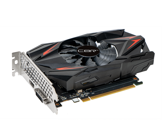  Видеокарта CBR GT1030 Transformer (VGA-MSGT1030-2G-RTL) 2Gb GDDR5, 64bit, 1227/6000MHz, 1*HDMI+1*DVI, 30W, Ret 