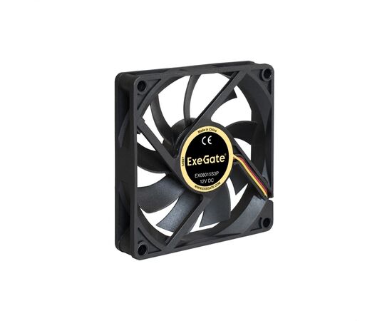  Вентилятор Exegate Mirage-S EX281212RUS 60x60x15 подшипник скольжения, 3500 RPM, 26dB, 3pin 