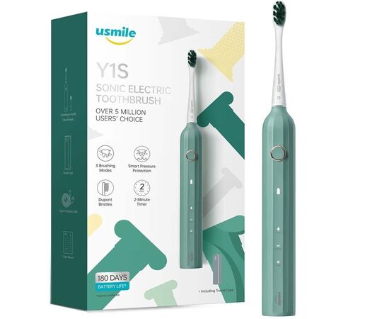  Электрическая зубная щетка USMILE Y1S Green 