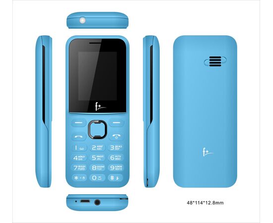  Мобильный телефон F+ F170L Light Blue 