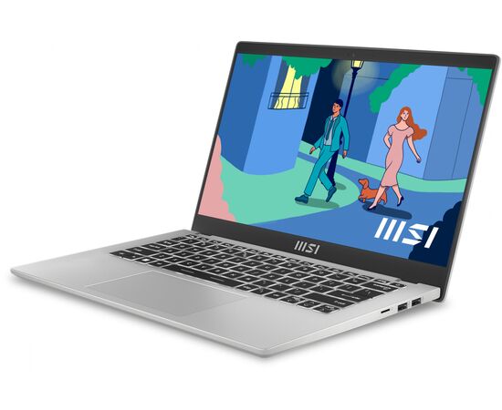  Ультрабук MSI Modern 14 C12MO-689RU (9S7-14J111-689) i5 1235U 16Gb SSD512Gb Intel Iris Xe graphics 14" IPS FHD (1920x1080) Win11 Pro silver 