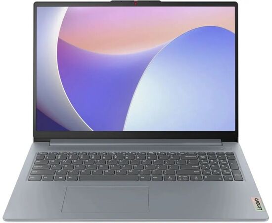  Ноутбук Lenovo IdeaPad Slim 3 15AMN8 Ryzen 5 7520U/8Gb/SSD256Gb/15.6"/IPS/FHD/noOS/black (82XQ006PRK) 