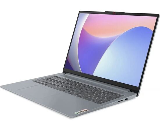  Ноутбук Lenovo IdeaPad Slim 3 15AMN8 Ryzen 5 7520U/8Gb/SSD256Gb/15.6"/IPS/FHD/noOS/black (82XQ006PRK) 