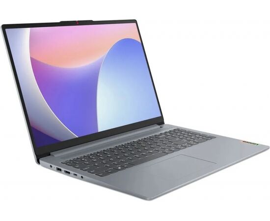  Ноутбук Lenovo IdeaPad Slim 3 15AMN8 Ryzen 5 7520U/8Gb/SSD256Gb/15.6"/IPS/FHD/noOS/black (82XQ006PRK) 