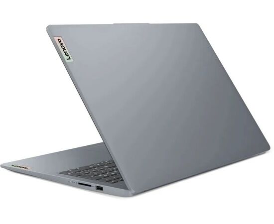  Ноутбук Lenovo IdeaPad Slim 3 15AMN8 Ryzen 5 7520U/8Gb/SSD256Gb/15.6"/IPS/FHD/noOS/black (82XQ006PRK) 