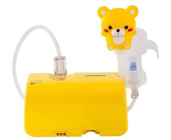  Ингалятор Omron NE-C24 Kids (NE-C801S-KDRU) компрессорный стационарный желтый 