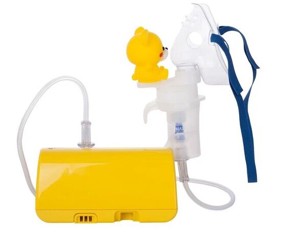  Ингалятор Omron NE-C24 Kids (NE-C801S-KDRU) компрессорный стационарный желтый 