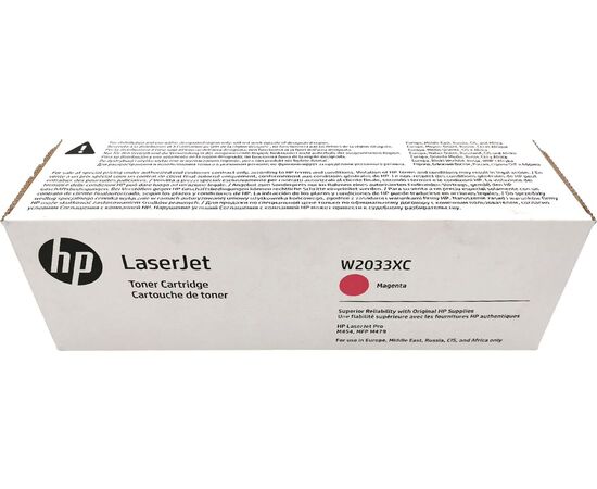  Контрактный Тонер-картридж HP 415X W2033XC Mgn Contract LaserJet Toner Crtg 