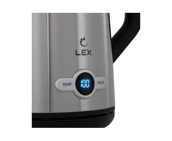 Электрочайник LEX LX30022-1 сталь брашированная 