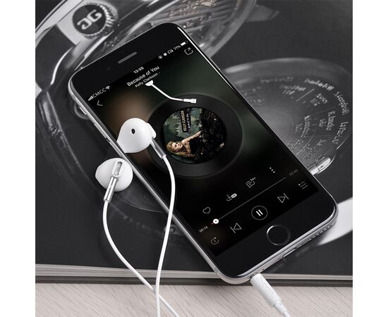  Проводные наушники HOCO M57 Sky, Jack 3.5mm, 1.2 м, белый 