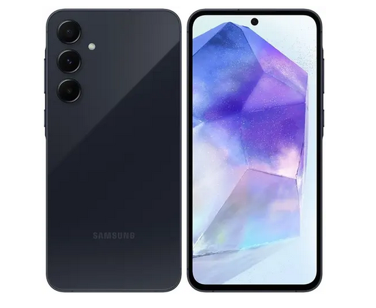  Смартфон Samsung Galaxy A55 8/256Gb Blue Black (SM-A556EZKCCAU) 
