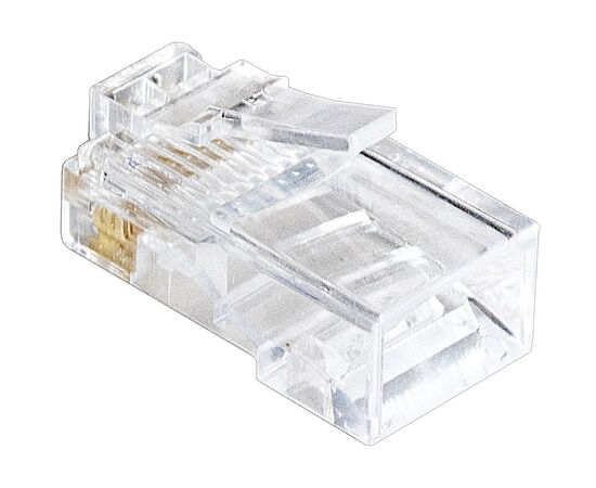  Коннектор Exegate PL45-C5-8P8C-100 (EX158091RUS) RJ-45 8P8C категория 5e, 100 шт. 