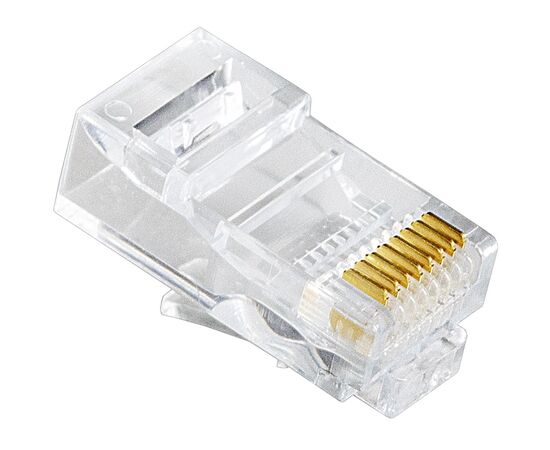  Коннектор Exegate PL45-C5-8P8C-100 (EX158091RUS) RJ-45 8P8C категория 5e, 100 шт. 