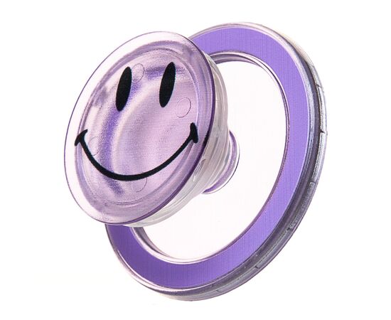  Держатель для телефона Popsockets PS64 Smile SafeMag (light violet) (229306) 