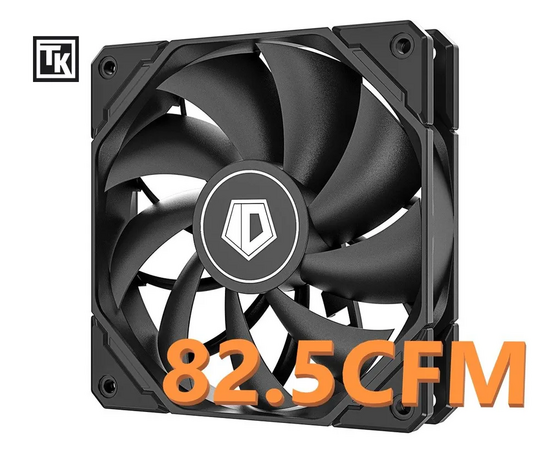  Вентилятор ID-COOLING TF-12025-Pro-Black 120x120mm 4pin PWM 