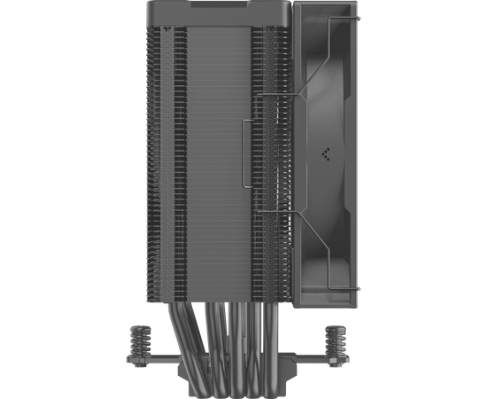  Кулер DEEPCOOL AG500 Digital BK LGA1700/1200/115X/AM5/AM4 (12шт/кор, TDP 240W, PWM, Fan 120mm, 5 тепл. трубок) RET 
