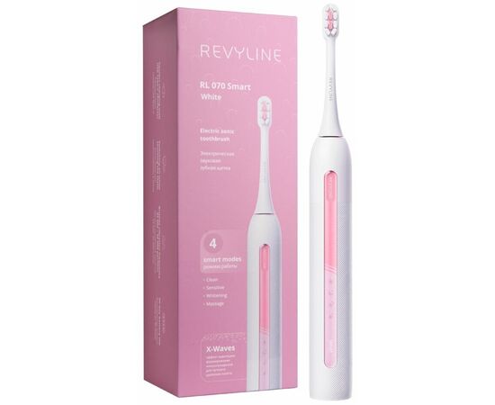  Электрическая зубная щетка REVYLINE RL 070 белый 