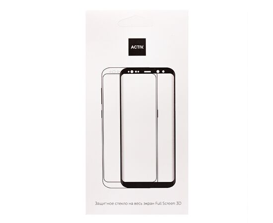  Защитное стекло Full Screen Activ Clean Line 3D для "Apple iPhone 6/iPhone 6S" (black)(102973) 