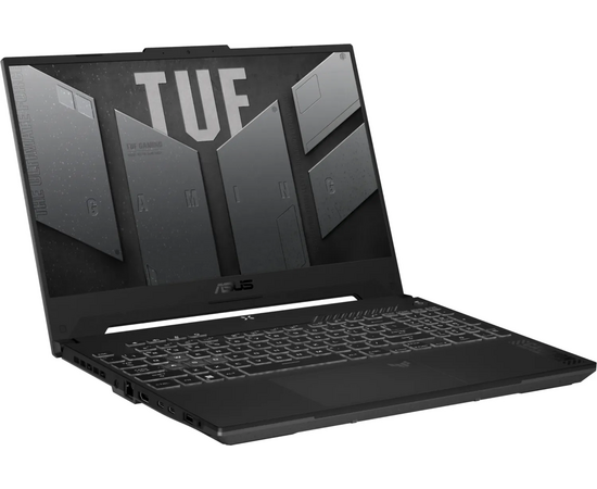 Ноутбук ASUS Tuf Gaming F15 FX507VU-LP201 (90NR0CJ7-M00L80) i7-13620H 16Gb SSD 512Gb nVidia RTX 4050 6Gb 15,6 FHD IPS Cam 90Вт*ч No OS Серый 
