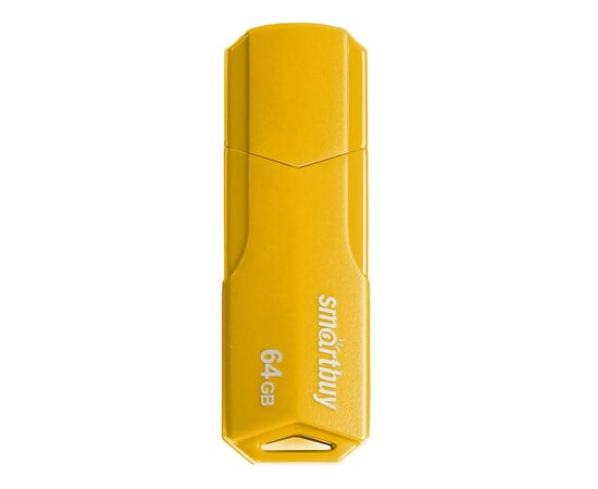  Флэш накопитель USB 64 Гб Smart Buy CLUE (yellow) (205854) 