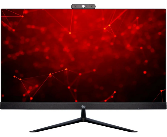  Моноблок IRU Агат 313 (2004773) 23.8" Full HD i3 10100 (3.6) 8Gb SSD256Gb UHDG 630 Free DOS GbitEth 120W клав. мышь черный (RUS) 