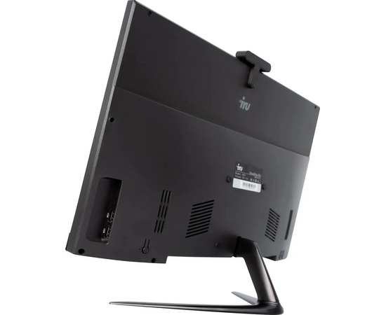  Моноблок IRU Агат 313 (2004773) 23.8" Full HD i3 10100 (3.6) 8Gb SSD256Gb UHDG 630 Free DOS GbitEth 120W клав. мышь черный (RUS) 