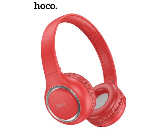  Наушники полноразмерные bluetooth HOCO W41 Charm (красный) 