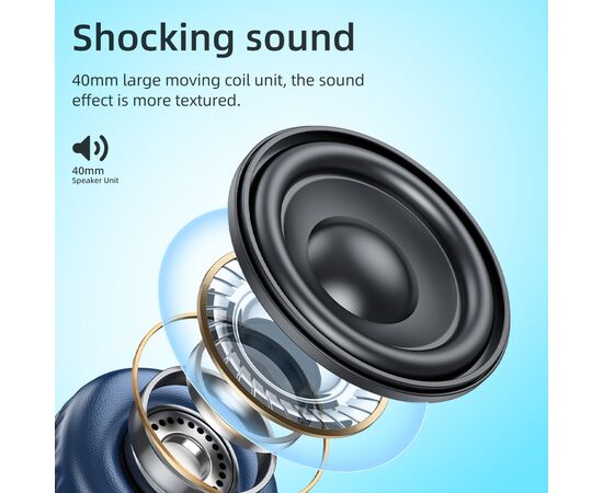  Наушники полноразмерные bluetooth HOCO W41 Charm (красный) 