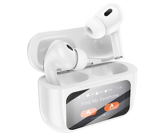  Беспроводные наушники TWS BOROFONE BW76 Brocade, Bluetooth, белый 