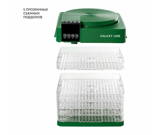  Сушилка для овощей и фруктов GALAXY LINE GL 2630 зеленый 