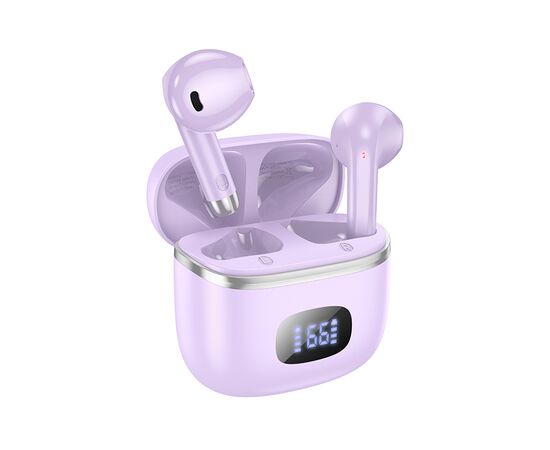  Bluetooth-наушники беспроводные вакуумные Hoco EQ1 Music guide (Purple) 