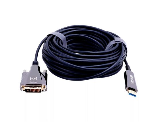  Активный оптический кабель VCOM HDMI (M)-->DVI(24+1)M 15м  