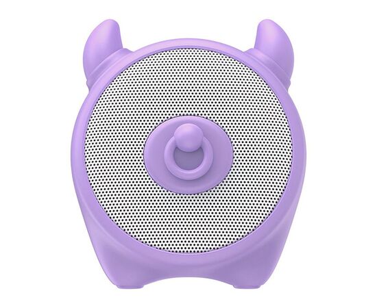  Колонка портативная Baseus,  Encok E06, силикон, Bluetooth, цвет: пурпурный 