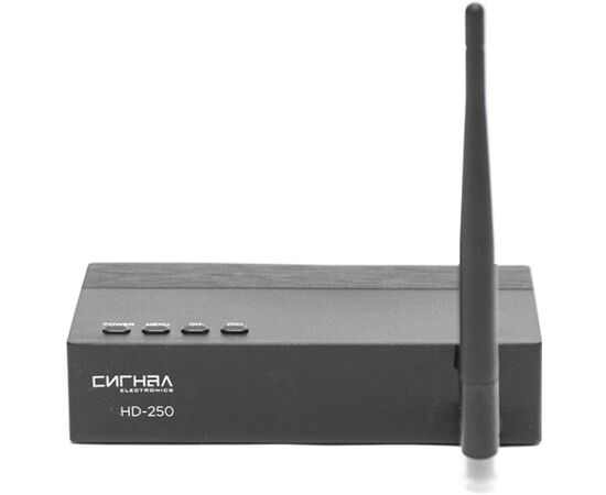  Ресивер DVB-T2 Сигнал Эфир HD-250 черный 