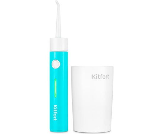  Ирригатор KitFort КТ-2957-3 бирюзовый и белый 