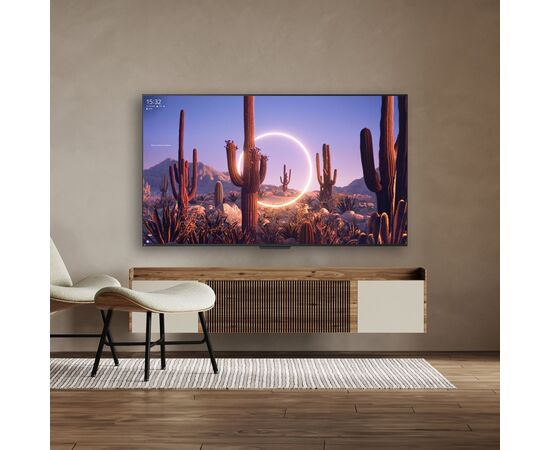  65" Телевизор YANDEX YNDX-00102 черный 3840x2160, 4K Ultra HD, 60 Гц, Wi-Fi, Smart TV, ТВ Станция Про с Алисой 