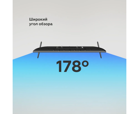  43" Телевизор BQ 43FS36B черный 3840x2160, 4K Ultra HD, 60 Гц, Wi-Fi, Smart TV, webOS 