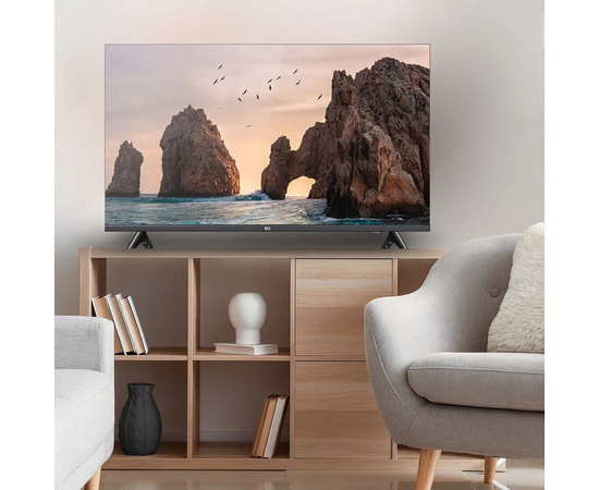  43" Телевизор BQ 43FS36B черный 3840x2160, 4K Ultra HD, 60 Гц, Wi-Fi, Smart TV, webOS 