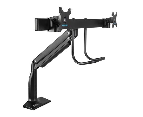  Кронштейн для мониторов Kromax Office-20 черный 17"-35" макс.10кг настольный поворот и наклон 