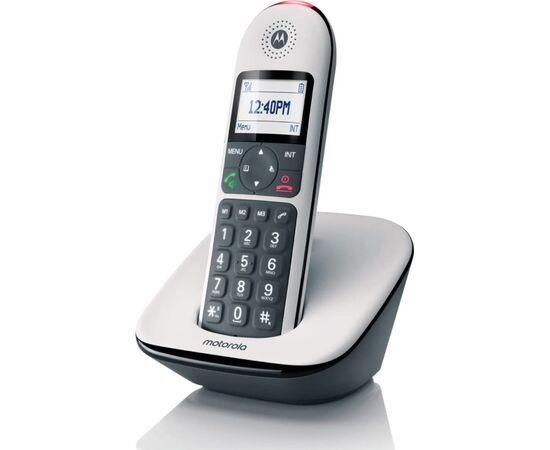  Радиотелефон Motorola CD5001 черный/белый 