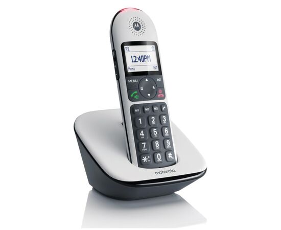  Радиотелефон Motorola CD5001 черный/белый 