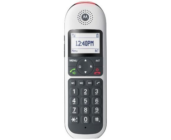  Радиотелефон Motorola CD5001 черный/белый 