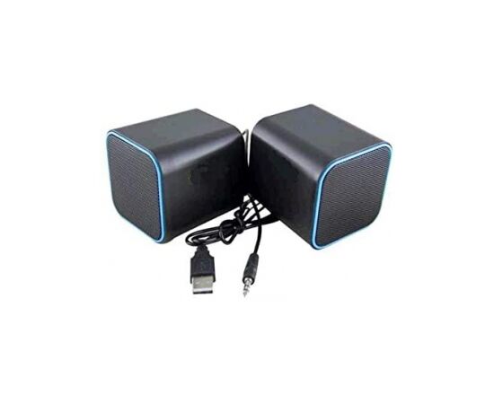  Акустика Havit HV-SK473 2.0 USB 6 Вт Черно-синяя 
