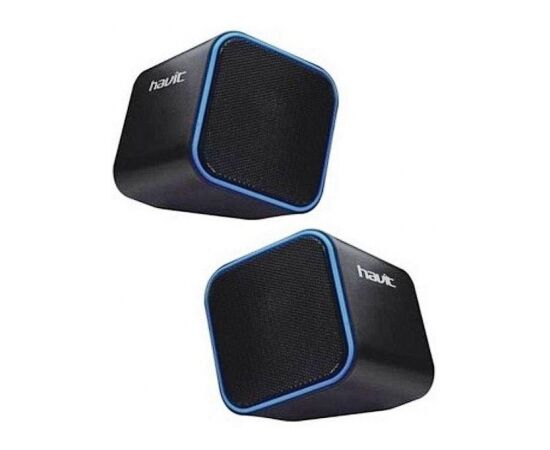  Акустика Havit HV-SK473 2.0 USB 6 Вт Черно-синяя 